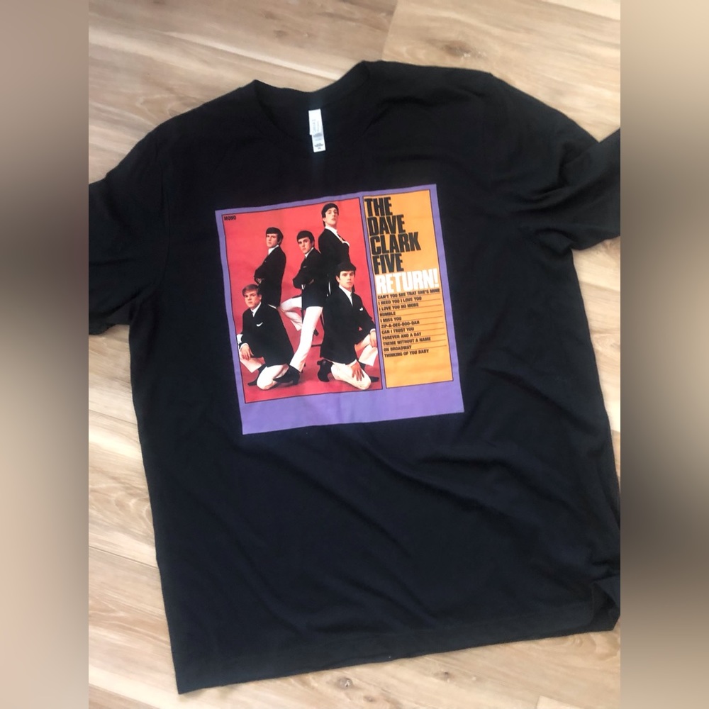 Dave Clark Five Album Cover Tee 2XL